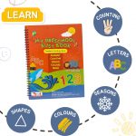 CocoMoco Kids Montessori Busy Book & Busy Binder for Toddlers - Quiet Book for Kids, Learning Toys for 2-5 Year Olds, Preschool Learning Activity Book, Birthday Return Gift for Kids (Single Pack) - Image 4