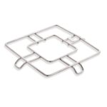 Suraj Kitchenware Stainless Steel Square 4mm Size No 2 Thick Heat Resistance Table Ring|