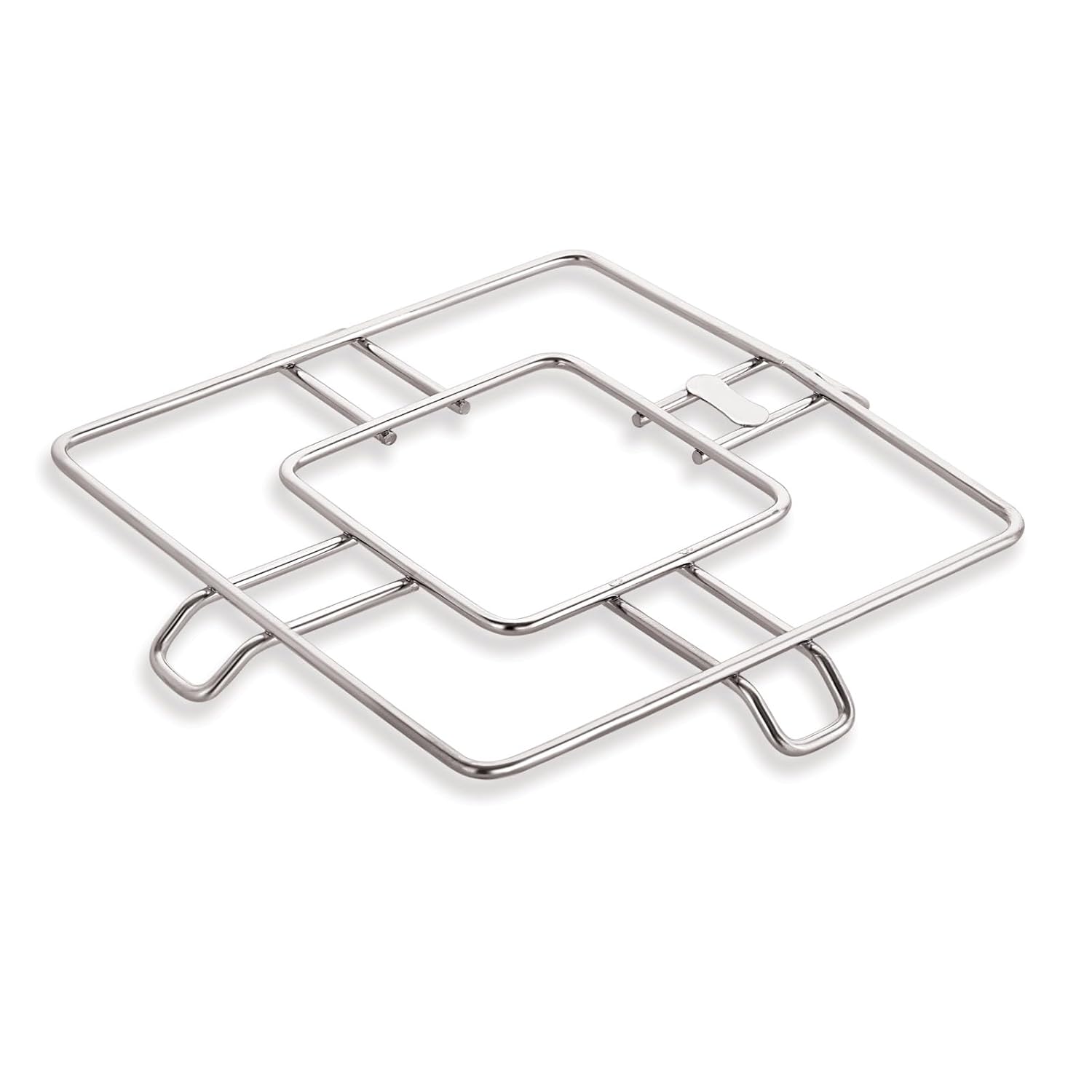 618cyuiMf3L._SL1500_.jpg Suraj Kitchenware Stainless Steel Square 4mm Size No 2 Thick Heat Resistance Table Ring| - Image 1