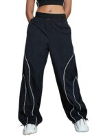 GRECIILOOKS Track Pants for Woman | Parachute Pant for Women Baggy | Loose Trousers for Women | Baggy Cargo Pant's for Woman | Trendy Parachute Pants for Travel & Everyday (Available in Plus Size)