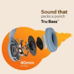Noise Two Wireless On Ear Headphones with 50 Hours Playtime, Low Latency(up to 45ms), 4 Play Modes, Dual Pairing, BT v5.3 (Serene Blue) - Image 6
