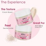 Ceramide Glow Rice Radiance Combo For Korean Glass Skin, Set of 4 - Face Wash, Face Toner, Face Scrub, Peel off Mask - Image 4