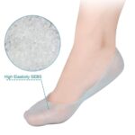 Silicone Full Foot Cover Socks, Anti-Crack Heel Protector, Waterproof, Reusable Insole Support, 1 Pair - Image 6