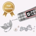 FITTDYHE B7000 Jewelry Glue, Transparent, Waterproof, Multi-Purpose, Super Adhesive, 3 x 50ML/19oz, Rhinestone, Fabric, Nail Art, Phone Repair - Image 7