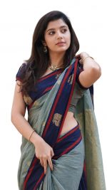 Jaanvi fashion Women's Cotton Silk Saree With Zari Work & Unstitched Blouse Piece