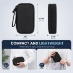 BKK Travel Organizer Pouch for Men | Gadget Organizer Bag with Cable Organiser, Charger Pouch, Tech Accessories Storage, Power Bank Case, Mobile Accessories & Travel Essentials Organizer - Image 5