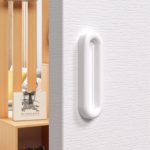 Self-Adhesive Handles for Sliding Windows and Doors 4-Pack Self-Stick Instant Pulls for Cabinets Drawers and Wardrobes Auxiliary Furniture Handles for Glass Tile and Wood Surfaces - Image 2