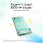OnePlus N6 | 4GB+128GB | Midnight Green | Segment's Biggest 8000mAh Battery | Segment's Fastest 45W Charging | Smooth 120Hz Display | 50MP Camera | Military-Grade Durability - Image 6