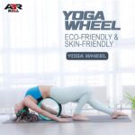 Fitness Yoga Wheel for Back Pain Relief – Durable Dharma Yoga Prop Wheel for Stretching, Backbends, Deep Tissue Massage & Flexibility Training (Anti-Slip, Sweat-Resistant, Eco-Friendly) Blue - Image 5