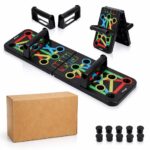 ODDISH Way to Fitness Tummy Trimmer & 9-in-1 Push-Up Board Combo | Full Body Home Workout Combo Kit for Men & Women | Abs, Chest, Arms, Core Strength Fitness Equipment | Portable Gym Set | Black - Image 4
