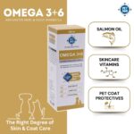 PET360 Omega 3+6 Concentrated Salmon Fish Oil for Dogs & Cats with Vitamins & Minerals | Shinier Coat, Itch & Allergy Control | Improves Skin & Hair Health | Nutritional Supplement for Pets - 200 ml - Image 4