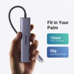 UGREEN Revodok USB C Hub 5 in 1 with 4K HDMI, 100W PD, 3×USB-A Data Ports | Aluminium Type C Adapter for PC Laptop Tablet Phone Compatible with MacBook, iPad, iPhone 17/16/15 Pro Max and More - Image 6