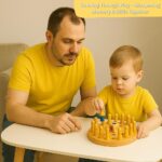 Toy Imagine Wooden Color Memory Chess Game for Kids Age 3+ | Wooden Memory Match Stick Chess Board Game | Brain Puzzle Toy for Boys, Girls & Adults | Montessori Learning & Family Game - Image 4