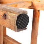 Chair Leg Floor Protectors, Round, Black, Self Adhesive, Non Slip, Noise Reducing, 2cm, 30 Pcs - Image 7