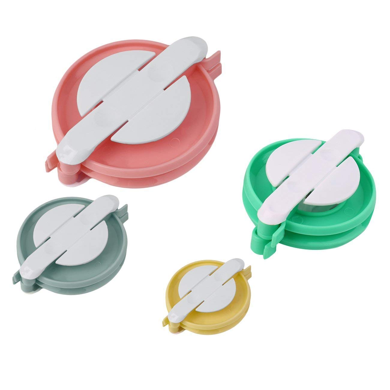 61D5CEWf6IL._SL1300_.jpg Syga Pom-pom Maker, 4 Different Sizes Pompom Maker Fluff Ball Weaver Needle Craft DIY Wool Knitting Craft Knitting Wool Tool Kit Color May Vary - Image 1