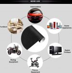 Vinyl Abstract Laptop Skin Phone Skin Compatible for All Laptops (12 x 20 Inches, Black 3D) - Image 3