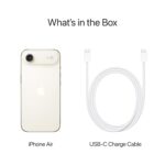 Apple iPhone Air 256 GB: Thinnest iPhone Ever, 16.63 cm (6.5″) Display with Promotion up to 120Hz, Powerful A19 Pro Chip, Center Stage Front Camera, All-Day Battery Life; Light Gold - Image 6
