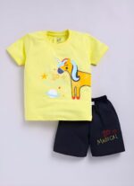 Toonyport Boys Summer 3 Packs Of T-shirts and Shorts Combo Set (Multicolors) - Image 6