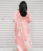 Sun Fashion And Lifestyle Kurta Sets for Woman | Kurti Set |Women's 3 Piece Kurta Pant Dupatta Set |Cotton Blend Kurta Woman |Elegant Suit for Women |Dupatta - Image 5