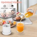 PAVITRA PUJA & ENTERPRISES Mini Portable Bottle Shape Juicer Kitchenware Effortlessly Extract Fresh Juice Onthego - Image 4