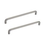 LAPO 2 Piece Stainless Steel Storage Drawers for Kitchen Units, 10 Inch-Elegant Drawer Pulls for Storage & Furniture Hardware, Simple Screw Installation, 3 Year Warranty (224mm, Matt Finish)