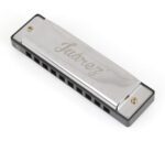 Juarez JRZ10HM Key C Diatonic Blues Harmonica 10 Hole 20 Tones with Case, Mouth Organ for Beginners, Students, Kids & Professionals, Silver - Image 6