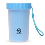 Foodie Puppies Foot Washing Cup, Pet Paw Cleaner Portable Dog Paw Washer with Soft Silicone Bristles for Quickly Cleaning Pets Muddy Feet - Color May Vary (Paw Cleaner - Large)