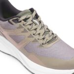 Liberty LEAP7X ROYALESTPE Walking Shoes for Men - Black & Olive Green Lace-Up Sneakers | Memory Foam Cushioned Insole, Lightweight Knit-Mesh Shoes for Daily Walking, Fitness Walks, College & Travel - Image 6