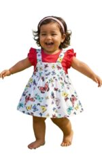 Clothe Funn New Born Baby Girl Dress Knee Length