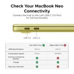 UGREEN Uno USB C Hub 6-in-1, 4K@60Hz HDMI, 10Gbps USB C & A Data, PD Ports | Type C Adapter for PC Tablet Phone Compatible with MacBook Air, iPad, iPhone 17/16/15 Pro and More - Image 9