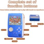 Portable Handheld Games Retro Mini Video Games，Handheld Game Console with 666 Classical FC Games 3.0" Color Screen，Birthday for Boys Girls and Adults (S1-Blue) - Image 2