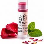 Organic Rose & Mint Lip Balm | Hydrating Lip Moisturizer for Soft, Smooth & Nourished Lips | Daily Lip Care Balm