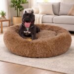 ZEXSAZONE Summer Round Donut Comfortable Durable Both Sides usable and Washable Pet Bed | Dog Bed | Puppy Bed | Cat Bed | Mat Cat | Medium Dog Bed for Cats Puppies Labrador German Shepherd Bulldogs - Image 2