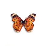 Wooden Butterfly Shape Buttons 2 Hole Sewing Buttons for Fashion/Replacement/Decorative/Jackets/Kurtis and Also Used DIY Art and Craft item (708 - Wooden BUTTERFLY Buttons 24 pcs) - Image 2
