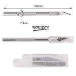 Worison 3pc Detail Pen Cutter with 15 Interchangeable Sharp Blades for Carving, Mat Cutting, Paper Cutting etc - Image 7