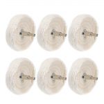 Do It Your Self DIY Crafts Wool Felt Cotton Abrasive Buffing Wheel Kit,Rotary Tool Accesseries with 3mm Shaft,for Polishing Metal Jewelry Jade 1 Set Contain Pcs :- (32) - Image 20