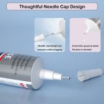 FITTDYHE B7000 Jewelry Glue, Transparent, Waterproof, Multi-Purpose, Super Adhesive, 3 x 50ML/19oz, Rhinestone, Fabric, Nail Art, Phone Repair - Image 2