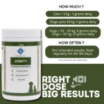 PET360 Joint+ Chondroprotective Formula - 100 gm | Hip, Joints, Cartilage Supplement for Dogs & Cats for Improved Mobility & Pain Relief with Glucosamine, Chondroitin, MSM | Suitable for All Breeds - Image 5