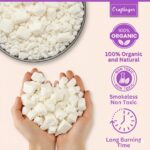 Craftinger Soy Wax Flakes for Candle Making | 100% Natural Soy Wax | Eco-Friendly, Clean-Burning, and Easy to Use (1, Kilograms) - Image 2