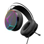 ZEBRONICS Zeb-Blitz USB Gaming Headphone with Dolby Atmos, RGB LED, Windows Software, Simulated 7.1 Surround Sound, 2.4 Meter Braided Cable, Flexible mic, Padded Headband and Ear Cushions(Black) - Image 2