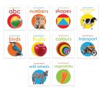 My First Library: Boxset of 10 Board Books for Kids (Pack 1) | Includes ABC, Numbers, Shapes, Colors, Wild Animals, Farm Animals & Pets, Birds, Fruits, Vegetables & Transport | Early Learning Board Books for Babies, Toddlers & Preschoolers | Ages 0-3 Years - Image 2