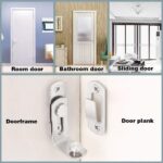 Stainless Steel Door Bolt Lock | Heavy Duty Flip Latch for Sliding Barn Doors, Gates, Bathrooms, Garage, Outdoor Garden – Latch Lock Hardware | Windows | Cabinets (90 Degree Door Latch Lock) - Image 2
