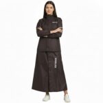 Goodluck Women’s Waterproof Skirt Suit Raincoat Set with Hood | Heavy Duty Rain Protection | Lightweight Windproof | Waterproof Nylon | Outdoor Rainwear for Travel Hiking Cycling - Image 4