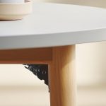 Folding Hinge, 4 Pieces Table Legs Foldable, Hinges Support Bracket Self-Locking Folding Brackets 0-90 Degrees, Foldable Leg Hinges, Folding Hinge Hardware - Image 6