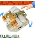 3D Maze Puzzle Cube with Metal Ball Inside - Transparent Handheld Marble Run Brain Teaser Game for Kids & Adults | Focus Skill Development Educational Toy and Stress Relief Challenge - Image 6
