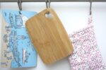 Wooden Cutting Board for Kitchen Chopping Board Serving Board Durable Block Bread Cheese Vegetable Meat Slicing Board with Handle Hole Multipurpose Kitchen Prep Board Kitchenware (Small) - Image 6