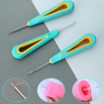 Store2508 Candle Punch Wicking Needle Set of 3 for Candle Making | Stainless Steel Wick Threading Tool | Ergonomic Rubber Handle | DIY Crafts Soap Wax Mould Tool - Image 5
