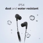 Wired Headphones Compatible with Xiaomi Type-C, in-Ear Earbuds with 12.4mm Deep Bass Drivers, HD Mic, IP54 Protection Black (MN-PL54) - Image 8