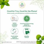 A TATA Product - Organic India Spirulina - 120 Tablets, Natural Amino Acids, Protein Powerhouse, Plant-Based Superfood, For Hair, Skin, Nails & Overall Health - Image 6