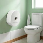 Wall Mount Toilet Paper Holder for Charmin Forever Roll, Brushed Nickel, Stainless Steel, Screw-in, with 3 Anchors and 3 Screws